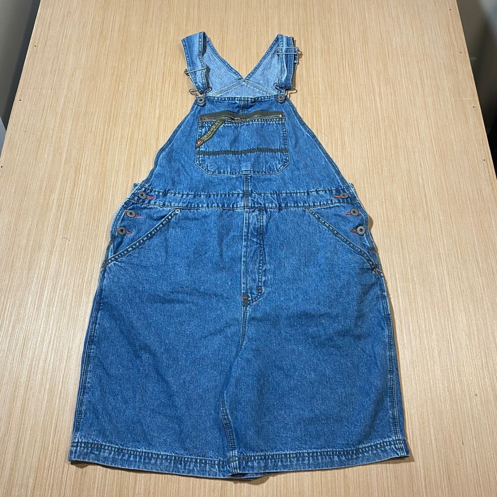 Unionbay Vintage Denim Overall Dress Medium Wash Blue Cotton 90s Y2K Medium